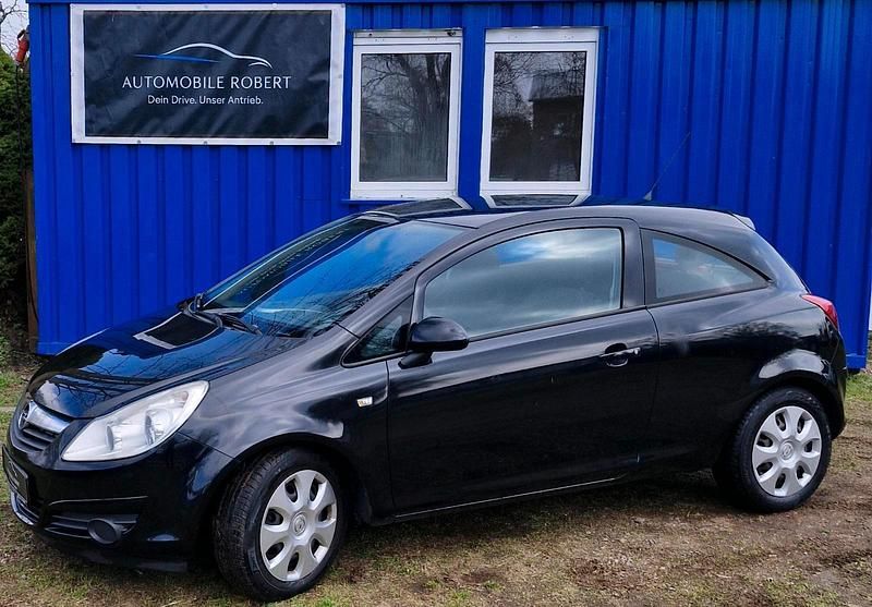 Gebraucht Opel Corsa 80 PS (58 kW) 2008 Schwarz Kleinwagen