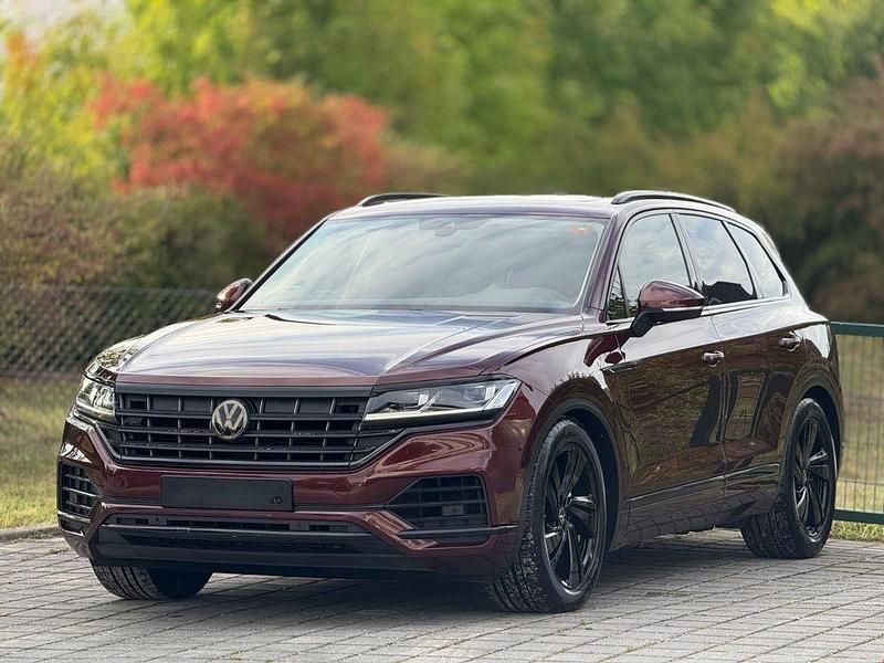 Rot Gebraucht 2019 VW Touareg R-line SUV | 38.900 € (Superpreis) - Bild 1/4