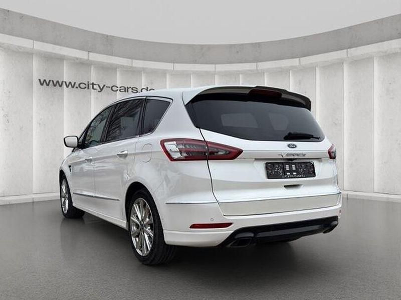 Gebraucht Ford S-MAX Vignale 241 PS (177 kW) 2017 Weiß Van / Kleinbus
