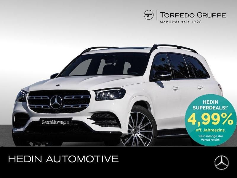 Weiß Gebraucht 2023 Mercedes GLS580 Exclusive SUV | 113.690 € (Etwas zu teuer) - Bild 1/4