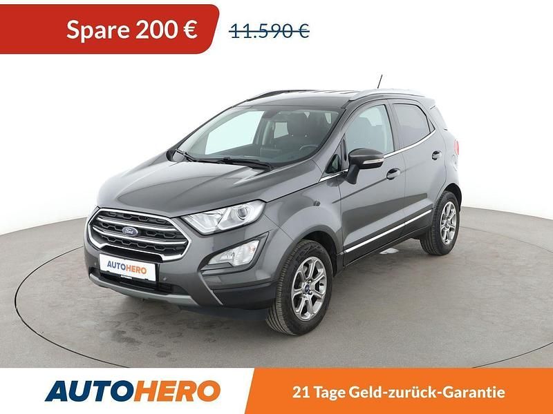 Grau Gebraucht 2018 Ford Ecosport Titanium SUV | 11.390 € (Fairer Preis) - Bild 1/3