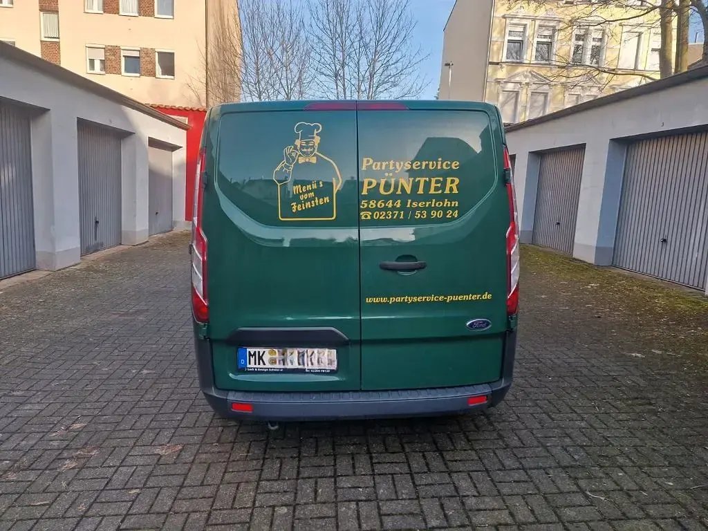 Gebraucht Ford Transit Custom 101 PS (74 kW) 2013 Grün Limousine