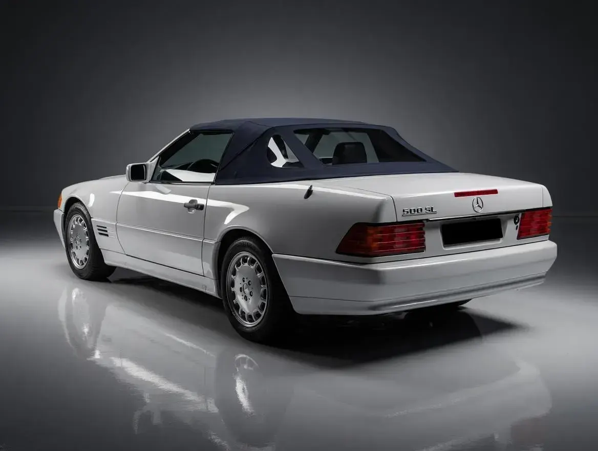 Gebraucht Mercedes SL500 326 PS (239 kW) 1992 Weiß Cabrio