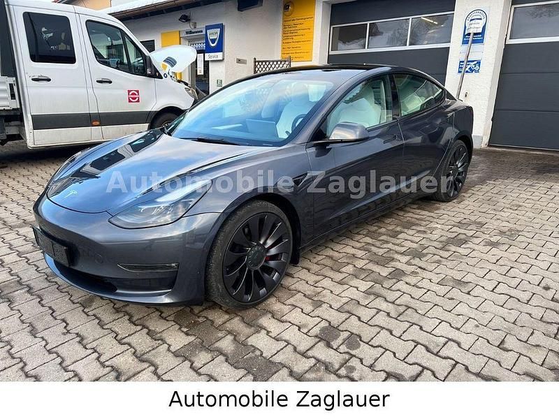 Gebraucht Tesla Model 3 Performance 377 kW (513 PS) 2021 Grau Limousine