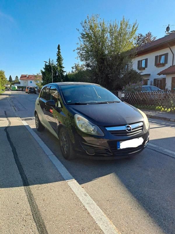 Schwarz Gebraucht 2010 Opel Corsa Kleinwagen | 1.200 € (Superpreis) - Bild 1/3