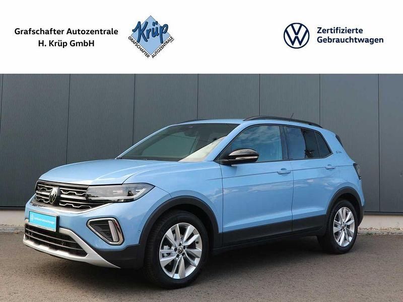 Blau Gebraucht 2024 VW T-Cross Goal SUV | 27.450 € (Fairer Preis) - Bild 1/3