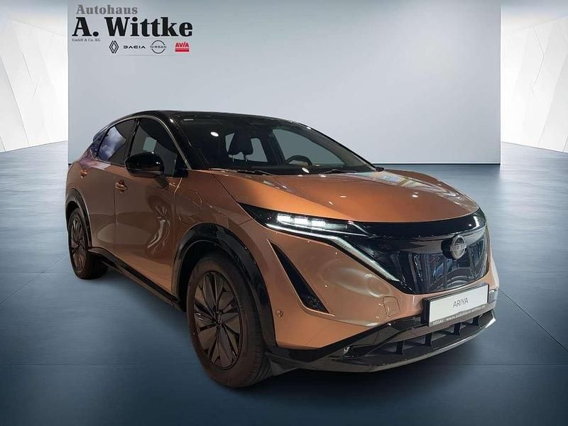 Gebraucht Nissan Ariya Evolve 177 kW (242 PS) 2023 Akatsuki copper/pearl black SUV