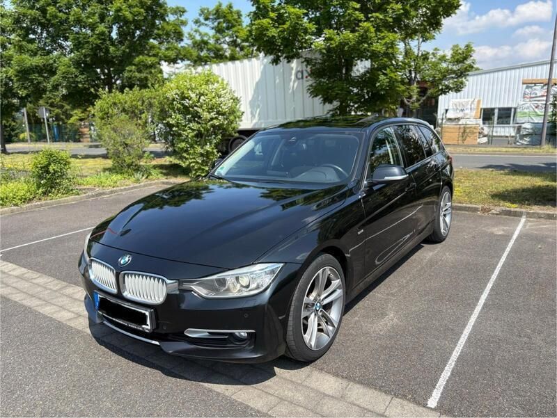 Schwarz Gebraucht 2014 BMW 320 Kombi | 8.800 € (Superpreis) - Bild 1/4