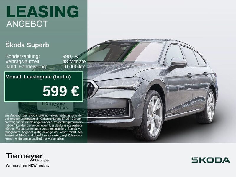 Grau Gebraucht 2024 Skoda Superb Selection Kombi | 51.980 € - Bild 1/4