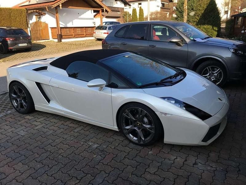 Gebraucht Lamborghini Gallardo 519 PS (381 kW) 2006 Weiß Cabrio