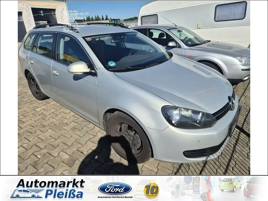 Gebraucht VW Golf VI Comfortline 122 PS (89 kW) 2010 Silver leaf metallic Kleinwagen