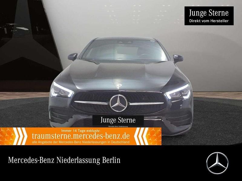 Kosmosschwarz Gebraucht 2021 Mercedes CLA250e AMG Limousine | 29.890 € (Fairer Preis) - Bild 1/3
