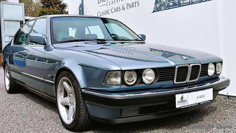Gebraucht BMW 735 211 PS (155 kW) 1988 Cirrusblau Limousine