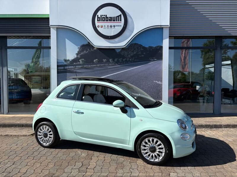 Grün Gebraucht 2020 Fiat 500 Lounge Kleinwagen | 15.491 € (Teuer) - Bild 1/4