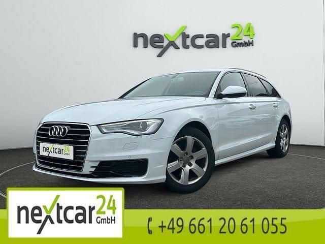 White metallic Gebraucht 2015 Audi A6 Sport Kombi | 17.990 € (Fairer Preis) - Bild 1/4