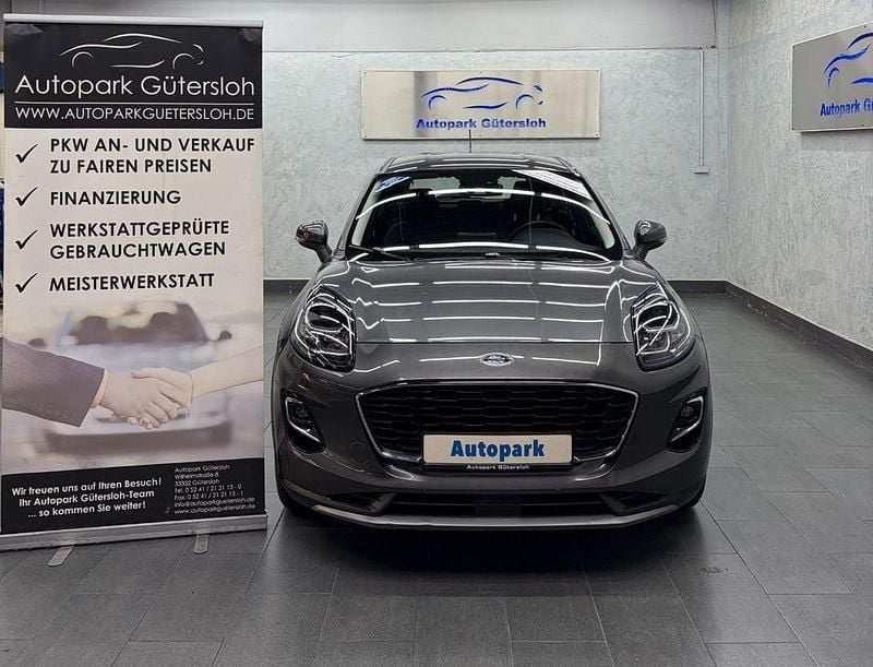 Grau Gebraucht 2021 Ford Puma Titanium SUV | 11.999 € (Guter Preis) - Bild 1/4