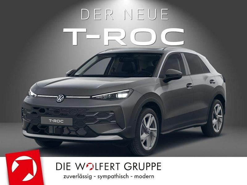 Wolf grey metallic Neu 2025 VW T-Roc Style SUV | 44.590 € (Teuer) - Bild 1/4