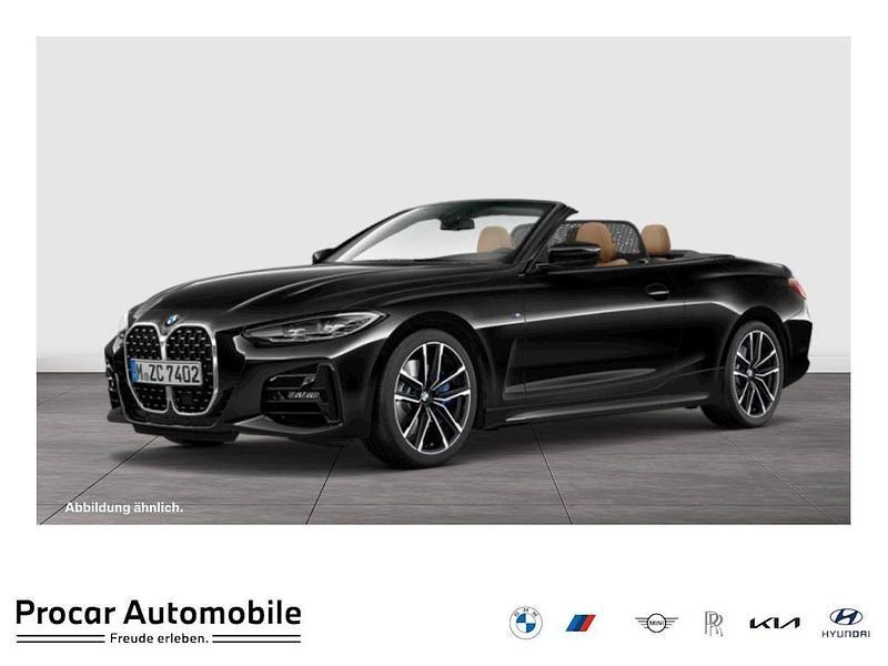 Schwarz Gebraucht 2021 BMW 430 Cabriolet M Sport Cabrio | 40.999 € (Fairer Preis) - Bild 1/4