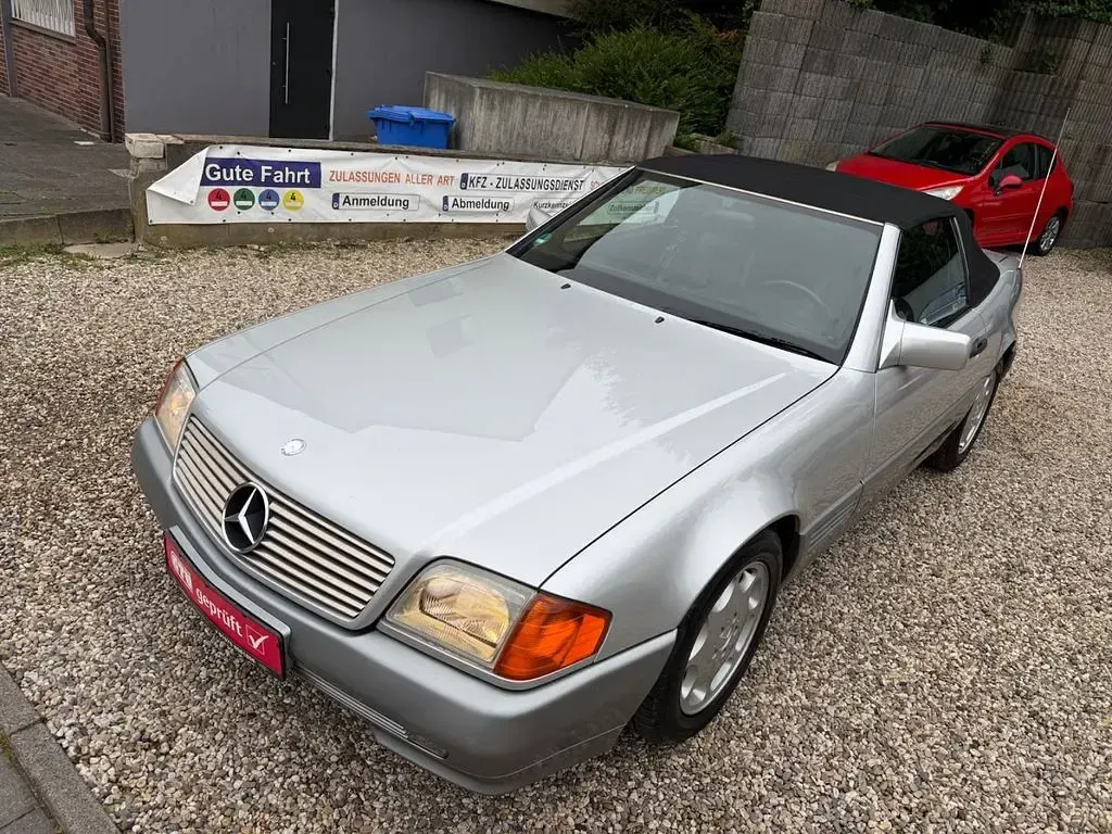 Usata Mercedes SL300 190 CV (139 kW) 1992 Grigio Cabrio