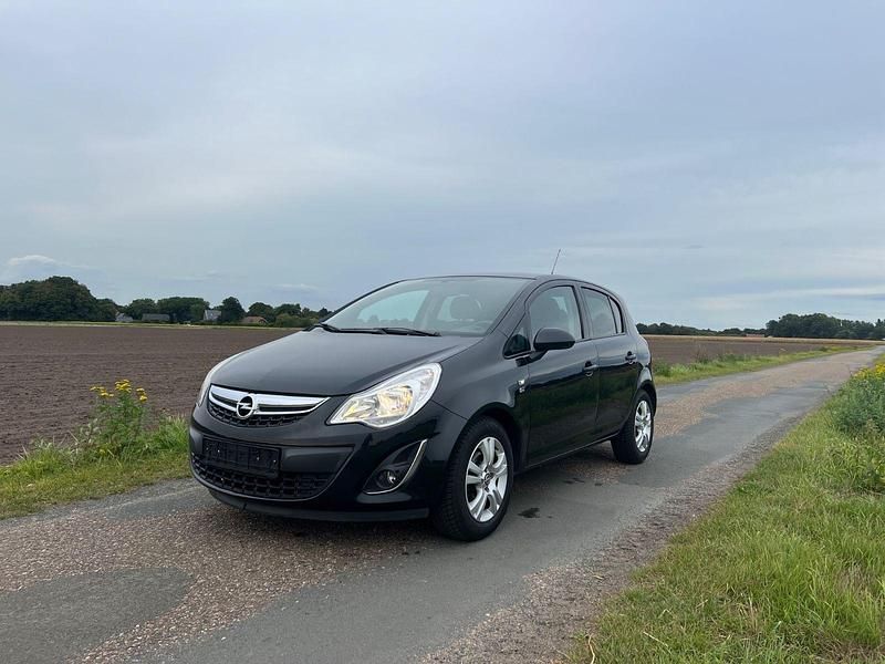 Schwarz Gebraucht 2012 Opel Corsa Kleinwagen | 3.250 € (Fairer Preis) - Bild 1/4