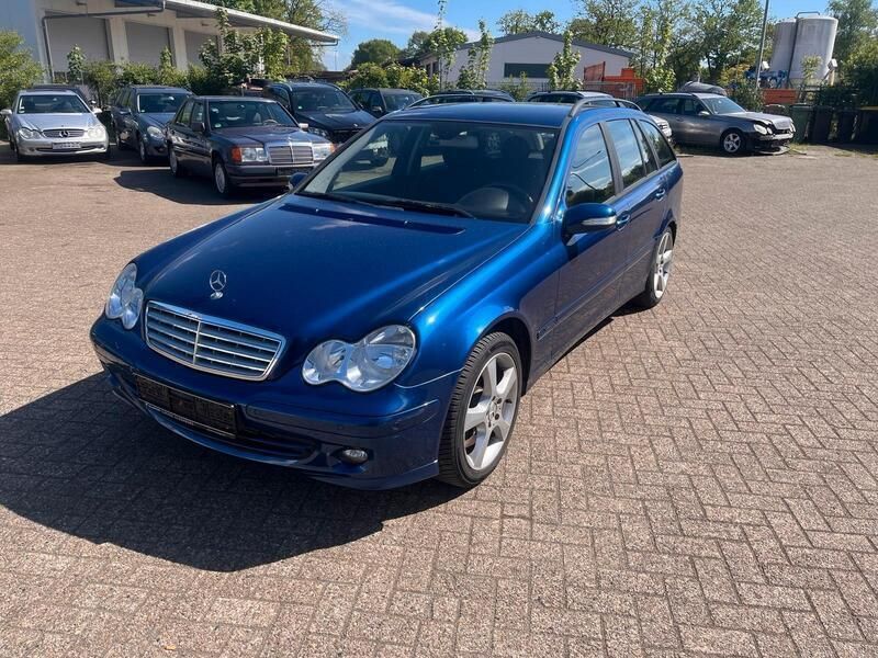 Blau Gebraucht 2007 Mercedes C180 Sport Edition Kombi | 4.499 € (Etwas zu teuer) - Bild 1/4