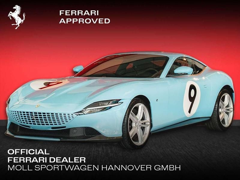 Azzuro la plata Gebraucht 2021 Ferrari Roma Coupé | 269.000 € - Bild 1/4