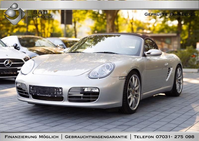 Silber Gebraucht 2007 Porsche Boxster S Cabrio | 33.990 € (Fairer Preis) - Bild 1/4