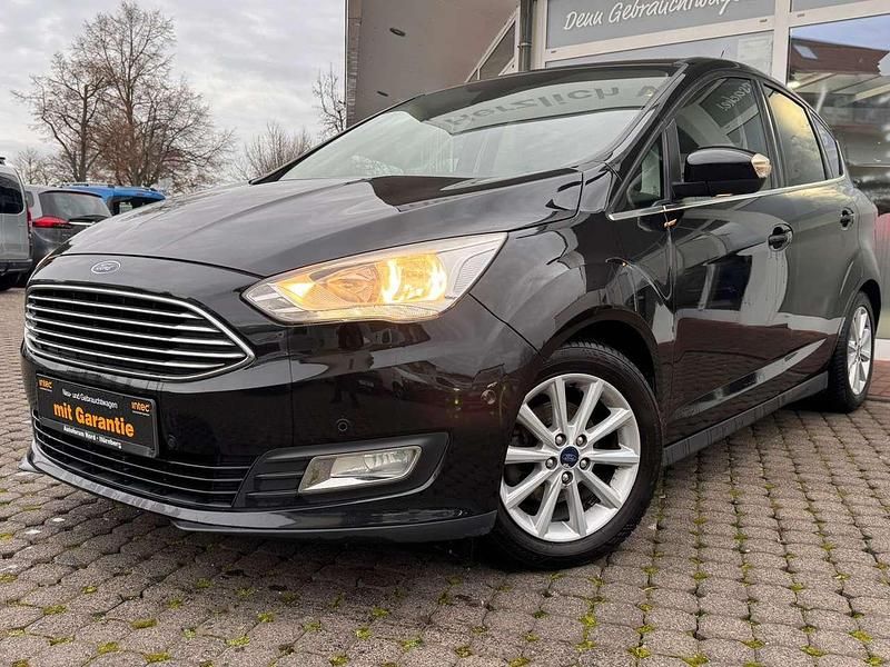 Pantherschwarz metallic Gebraucht 2015 Ford C-MAX Titanium Van / Kleinbus | 4.999 € (Guter Preis) - Bild 1/4