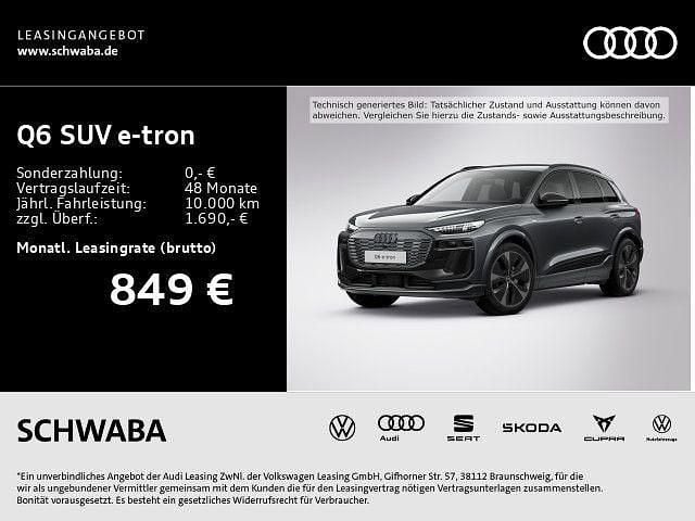 Grau Neu 2026 Audi Q6 e-tron Sport SUV | 81.890 € (Guter Preis) - Bild 1/4