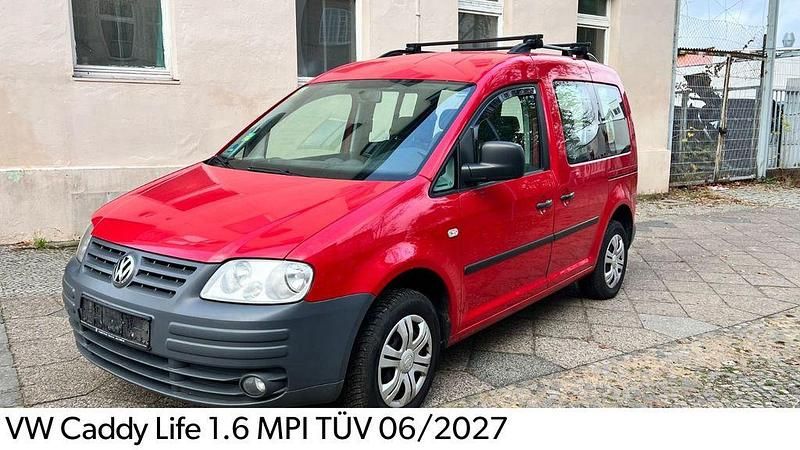 Rot Gebraucht 2006 VW Caddy Life Van / Kleinbus | 3.499 € (Fairer Preis) - Bild 1/4