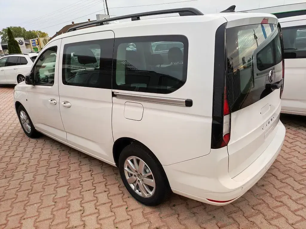 Nowe VW Caddy Life 102 KM (75 kW) 2026 Biały Minivan
