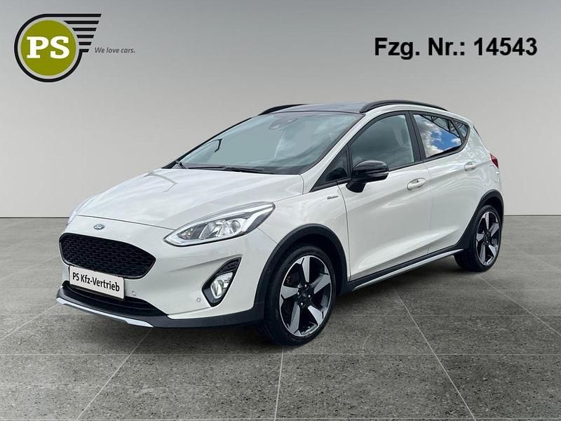 Weiß Gebraucht 2021 Ford Fiesta Active X Kleinwagen | 10.980 € (Superpreis) - Bild 1/4