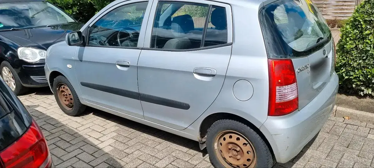 Gebraucht Kia Picanto 69 PS (50 kW) 2005 Silber Kleinwagen