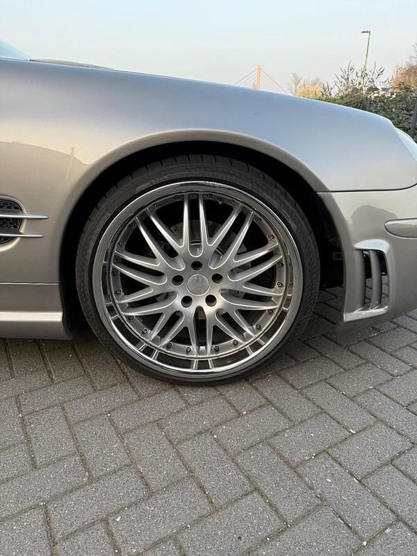 Gebraucht Mercedes SL500 306 PS (225 kW) 2005 Silber Cabrio