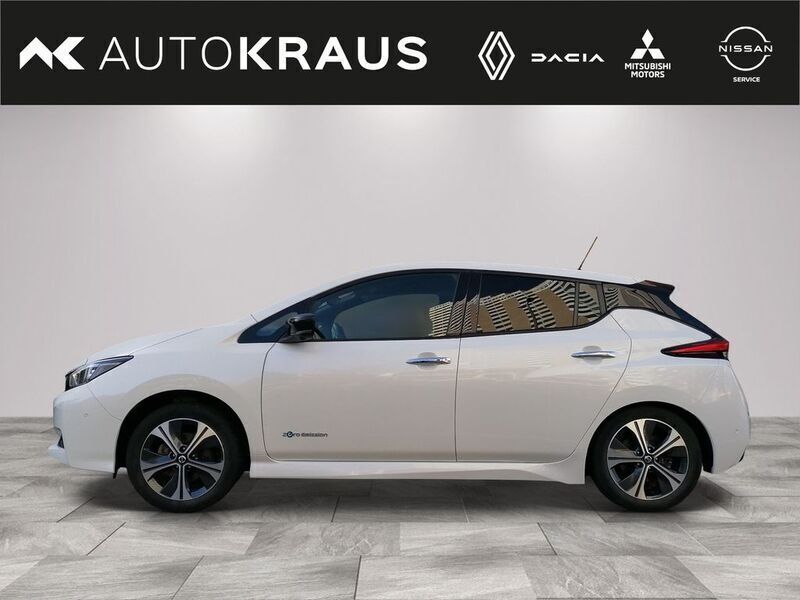 Gebraucht Nissan Leaf Tekna 110 kW (150 PS) 2019 Weiß Kleinwagen