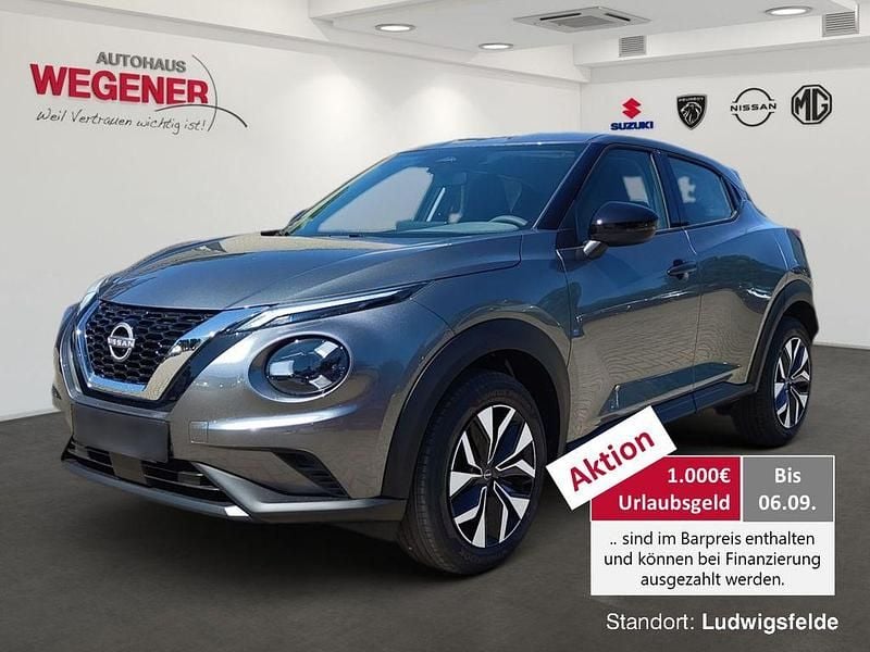 Grau Neu 2025 Nissan Juke Acenta SUV | 22.940 € (Guter Preis) - Bild 1/4