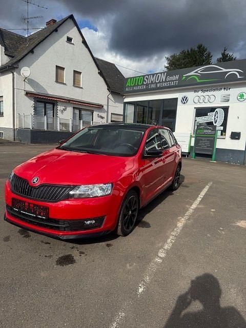 Gebraucht Skoda Rapid Monte Carlo 110 PS (80 kW) 2016 Rot Kleinwagen