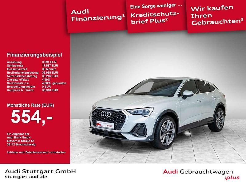 Tausilber metallic Gebraucht 2022 Audi Q3 Sportback S-Line SUV | 36.940 € (Guter Preis) - Bild 1/2