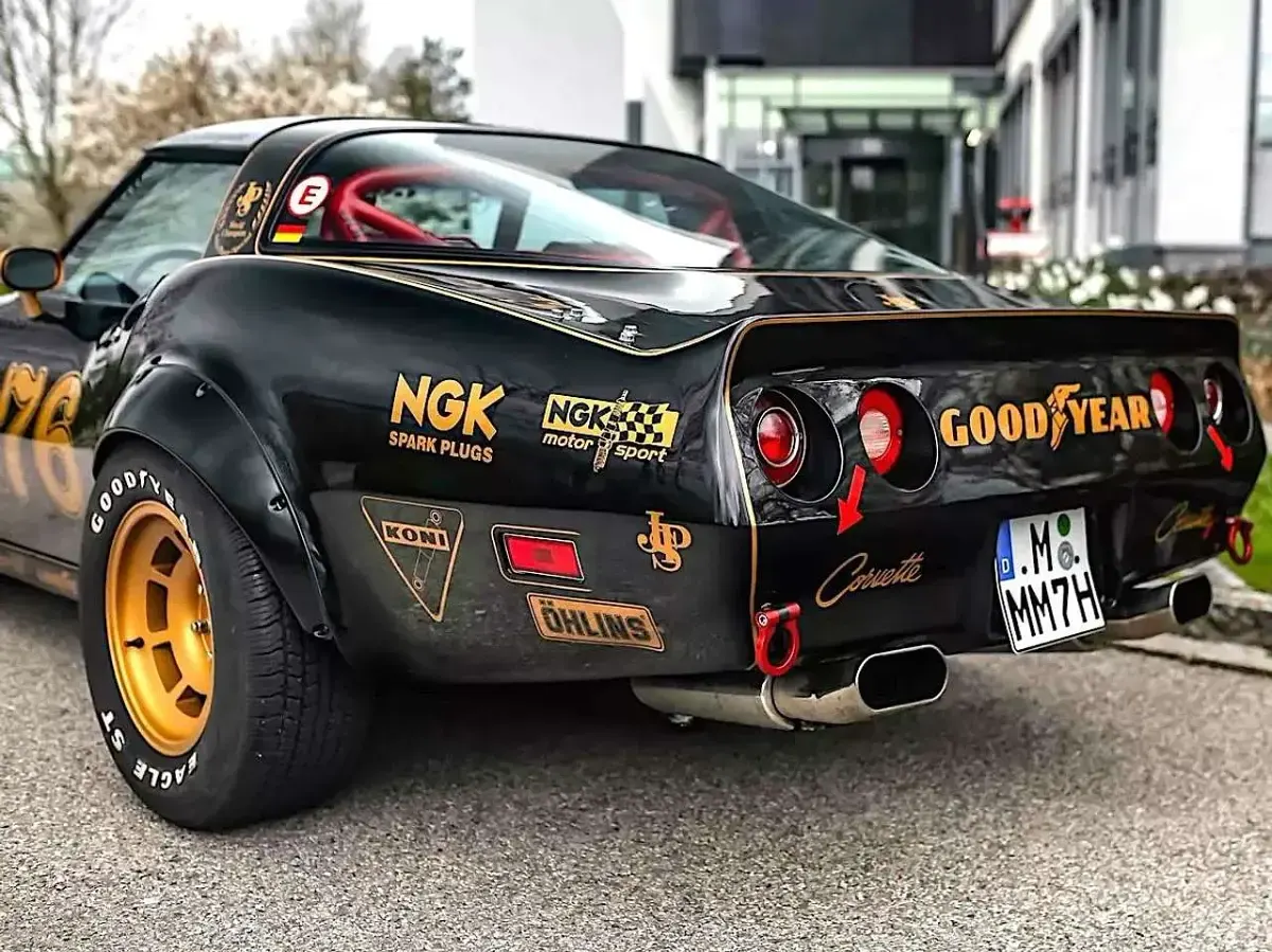 Gebraucht Chevrolet Corvette C3 290 PS (213 kW) 1980 Schwarz Coupé