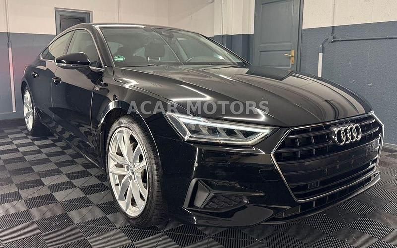 Schwarz Gebraucht 2020 Audi A7 Sportback S-Line Kleinwagen | 29.990 € (Guter Preis) - Bild 1/4