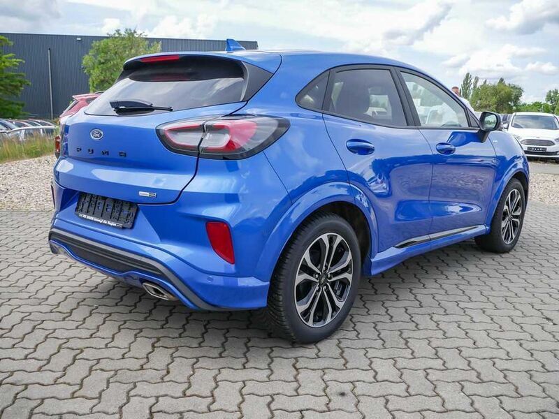 Gebraucht Ford Puma ST-Line X 125 PS (91 kW) 2020 Blau / dynamic blau (metallic) Coupé