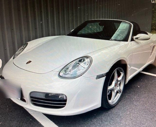Weiß Gebraucht 2008 Porsche Boxster S Cabrio | 22.999 € - Bild 1/4
