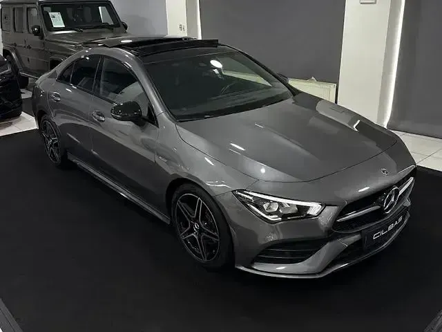 Gebraucht Mercedes CLA200 AMG line 163 PS (119 kW) 2021 Mountaingrau  met. Coupé