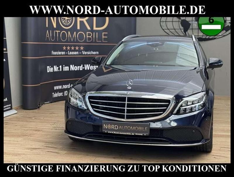 Schwarz Gebraucht 2020 Mercedes C300 Exclusive Kombi | 25.880 € (Superpreis) - Bild 1/3