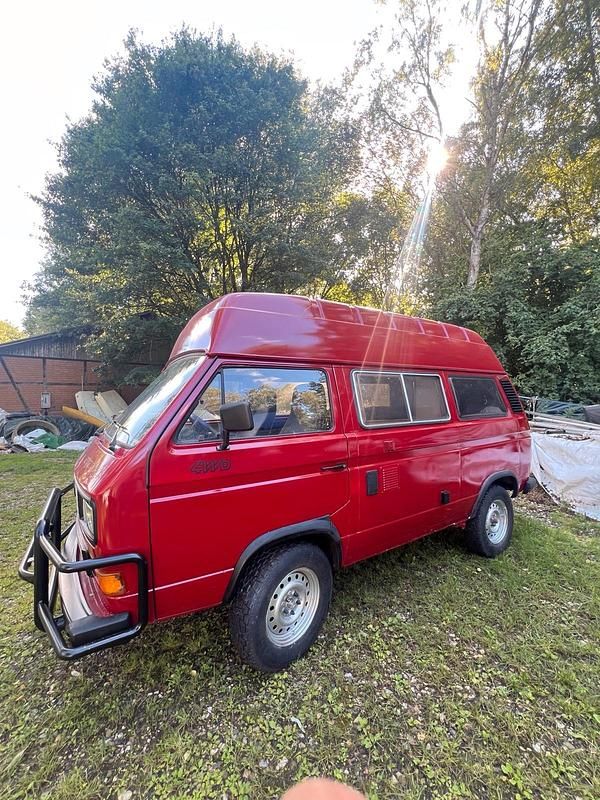 Gebraucht VW T3 70 PS (51 kW) 1987 Rot Van