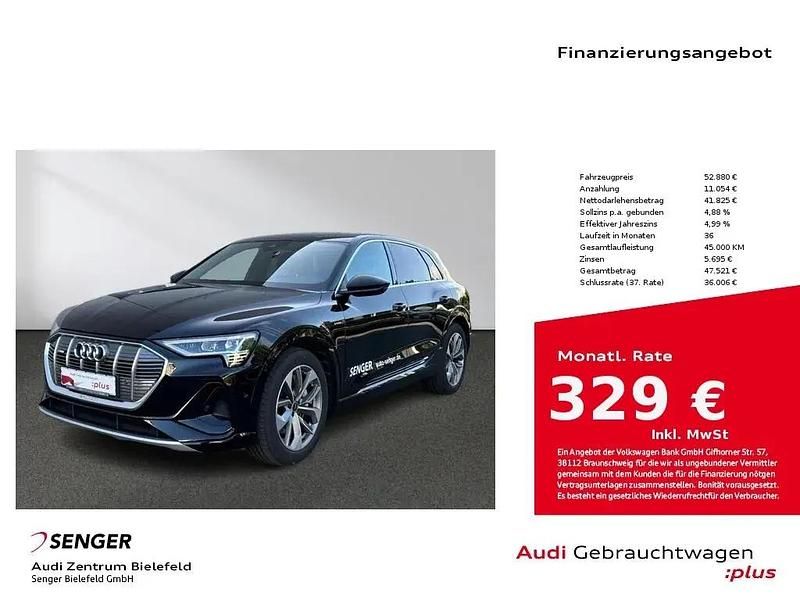 Schwarz Gebraucht 2023 Audi e-tron S-Line SUV | 52.880 € - Bild 1/1