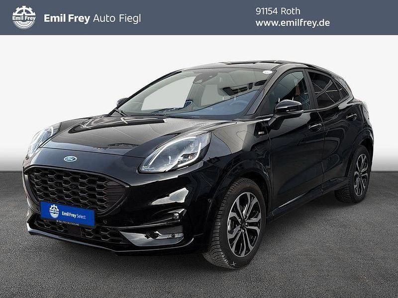 Schwarz Gebraucht 2023 Ford Puma ST-Line SUV | 19.850 € (Superpreis) - Bild 1/4