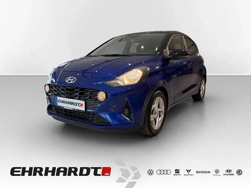 Blau Gebraucht 2022 Hyundai i10 Prime Kleinwagen | 12.990 € (Guter Preis) - Bild 1/3