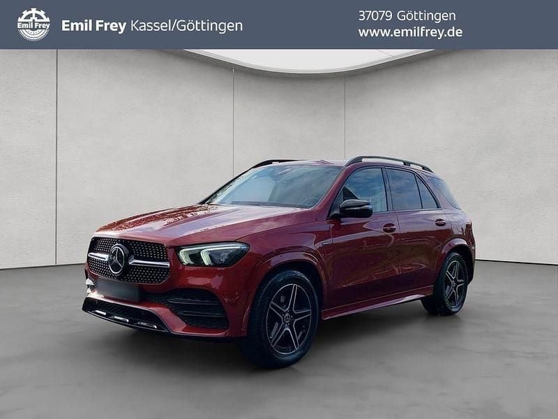 Rot Gebraucht 2021 Mercedes GLE350 AMG SUV | 52.710 € (Superpreis) - Bild 1/4