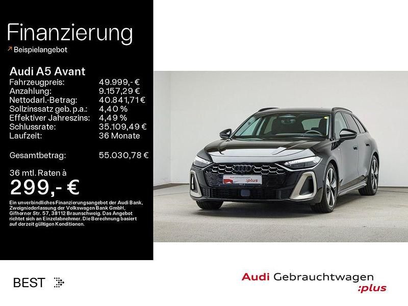 Mythosschwarz metallic Gebraucht 2025 Audi A5 Edition .1 Kombi | 49.999 € (Superpreis) - Bild 1/4